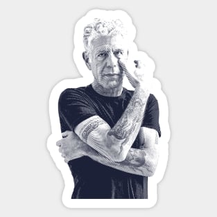 Anthoy Bourdain Sticker